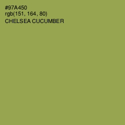 #97A450 - Chelsea Cucumber Color Image