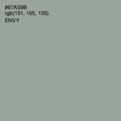 #97A59B - Envy Color Image