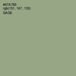 #97A785 - Sage Color Image