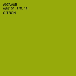 #97AA0B - Citron Color Image