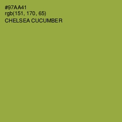 #97AA41 - Chelsea Cucumber Color Image