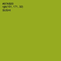 #97AB20 - Sushi Color Image