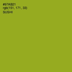 #97AB21 - Sushi Color Image