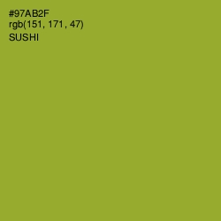 #97AB2F - Sushi Color Image