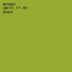 #97AB31 - Sushi Color Image