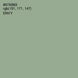 #97AB93 - Envy Color Image