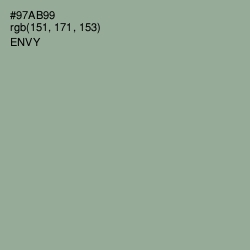 #97AB99 - Envy Color Image