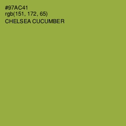 #97AC41 - Chelsea Cucumber Color Image