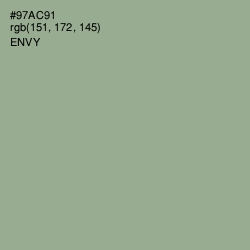 #97AC91 - Envy Color Image