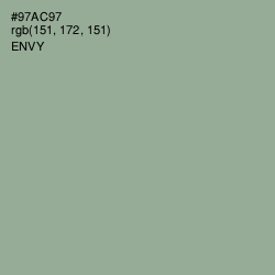 #97AC97 - Envy Color Image