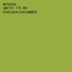 #97AD42 - Chelsea Cucumber Color Image