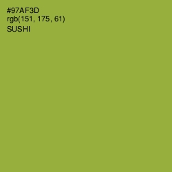 #97AF3D - Sushi Color Image