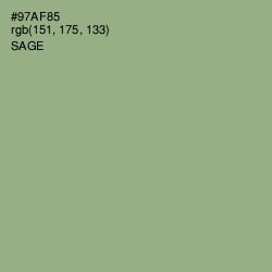 #97AF85 - Sage Color Image