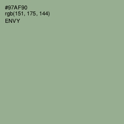 #97AF90 - Envy Color Image