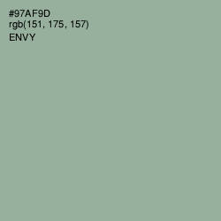 #97AF9D - Envy Color Image