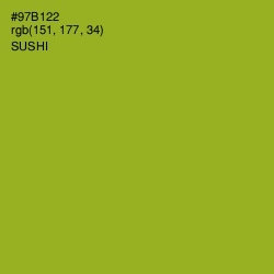 #97B122 - Sushi Color Image