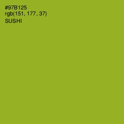 #97B125 - Sushi Color Image