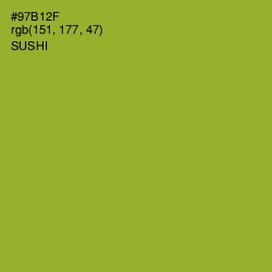 #97B12F - Sushi Color Image