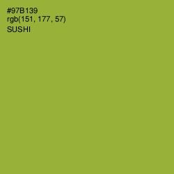#97B139 - Sushi Color Image