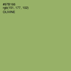 #97B166 - Olivine Color Image