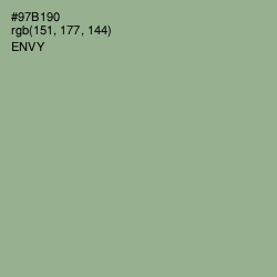 #97B190 - Envy Color Image