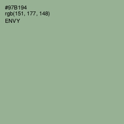 #97B194 - Envy Color Image