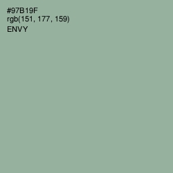 #97B19F - Envy Color Image