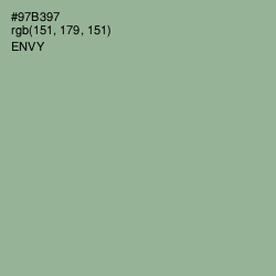 #97B397 - Envy Color Image