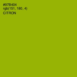 #97B404 - Citron Color Image