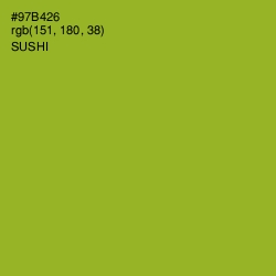 #97B426 - Sushi Color Image