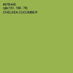 #97B44E - Chelsea Cucumber Color Image