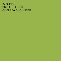 #97B54A - Chelsea Cucumber Color Image