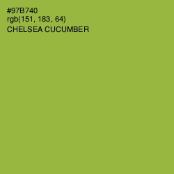 #97B740 - Chelsea Cucumber Color Image