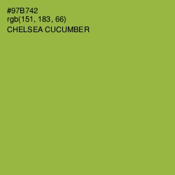 #97B742 - Chelsea Cucumber Color Image