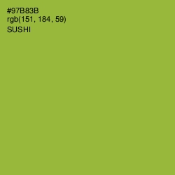 #97B83B - Sushi Color Image