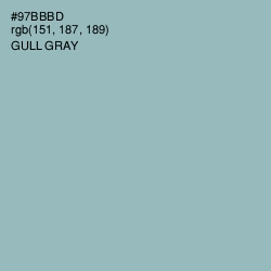 #97BBBD - Gull Gray Color Image
