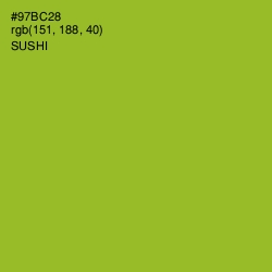 #97BC28 - Sushi Color Image