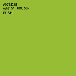 #97BD35 - Sushi Color Image