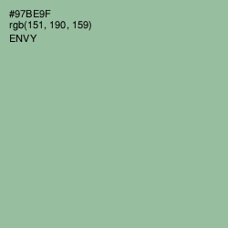 #97BE9F - Envy Color Image