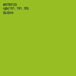 #97BF23 - Sushi Color Image