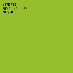 #97BF2B - Sushi Color Image