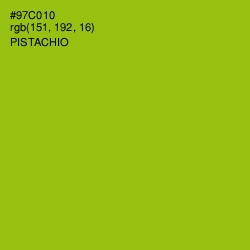 #97C010 - Pistachio Color Image