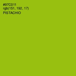 #97C011 - Pistachio Color Image