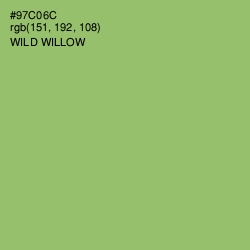 #97C06C - Wild Willow Color Image
