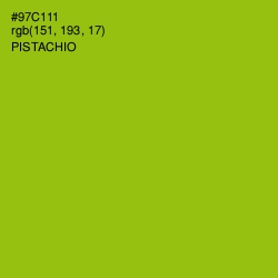 #97C111 - Pistachio Color Image