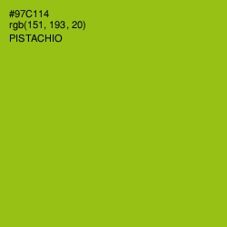 #97C114 - Pistachio Color Image