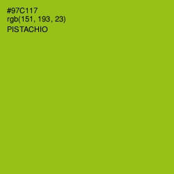 #97C117 - Pistachio Color Image