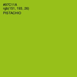 #97C11A - Pistachio Color Image