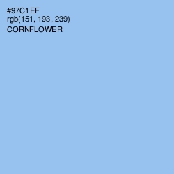 #97C1EF - Cornflower Color Image