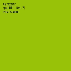 #97C207 - Pistachio Color Image